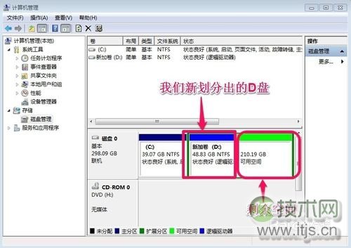 Windows 7系统怎样对硬盘进行分区