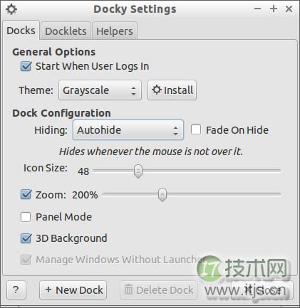 Linux下如何修复Lubuntu中的Docky混合错误(图4)