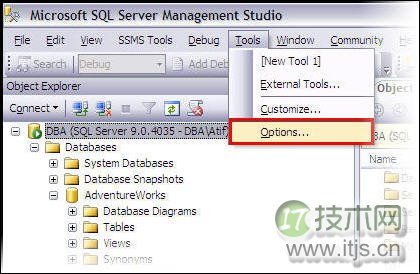 SQL Server 2008重新创建表的方法(图2) SQL Server 2008重新创建表