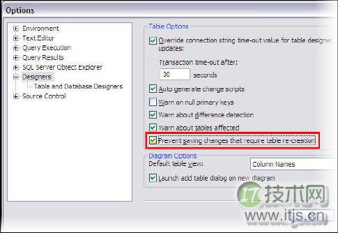 SQL Server 2008重新创建表的方法(图3) SQL Server 2008重新创建表
