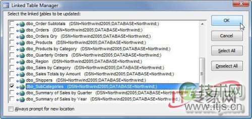 在SQL Server中修改从Microsoft Access链接的表(1)(图11) 在SQL Server中修改从Microsoft Access链接的表(1)(图11)