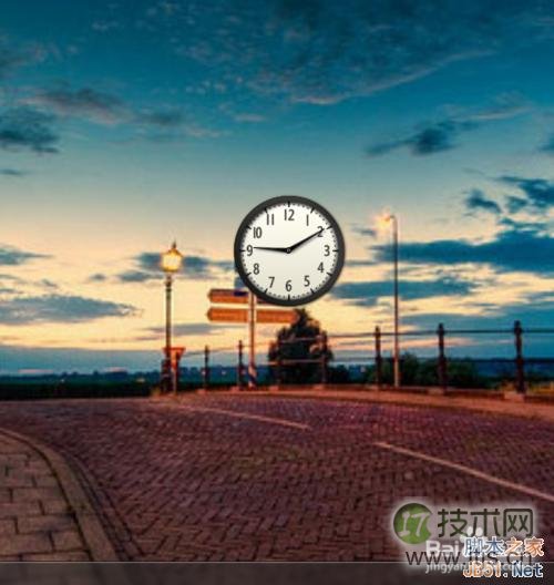 windows 7桌面怎么设置一个漂亮的时钟?(图3) Windows 7如何在桌面上设置一个漂亮的时钟