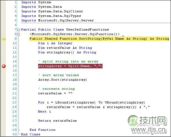 Visual Studio中的SQL Server CLR代码调试(1)(图8)