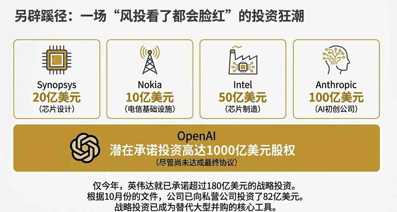 花不完,根本花不完!未来三年进账6000亿,英伟(图4) 花不完,根本花不完!未来三年进账6000亿,英伟达被迫疯狂撒币,老黄这招做得真绝