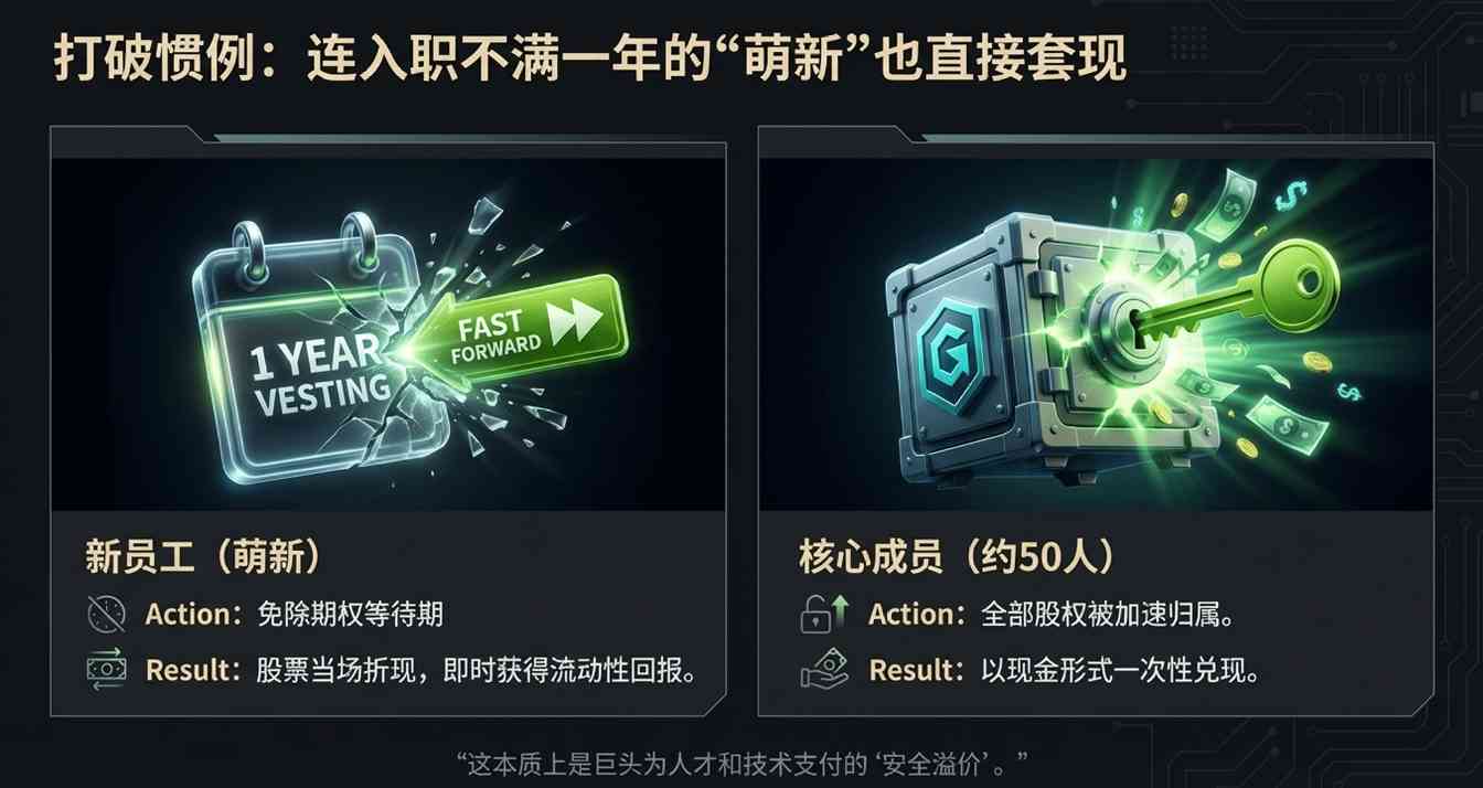 连新人都被强制财富自由!英伟达买Groq细节曝(图4) 连新员工都被强制财富自由!英伟达买Groq细节曝光,现金直接甩脸上