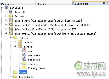 使用Netbeans操作MySQL数据库(图4) 使用Netbeans操作MySQL数据库(图4)