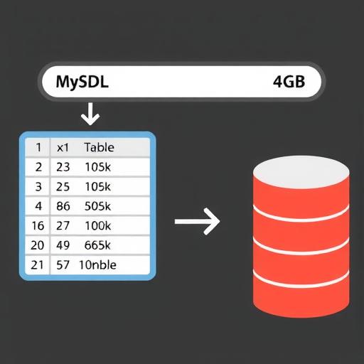 MySQL单一表突破4G限制的实现方法(图2) MySQL单一表突破4G限制的实现方法(图2)