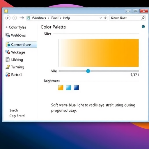 如何使用Windows7调色板保护眼睛(图1) 如何使用Windows7调色板保护眼睛(图1)