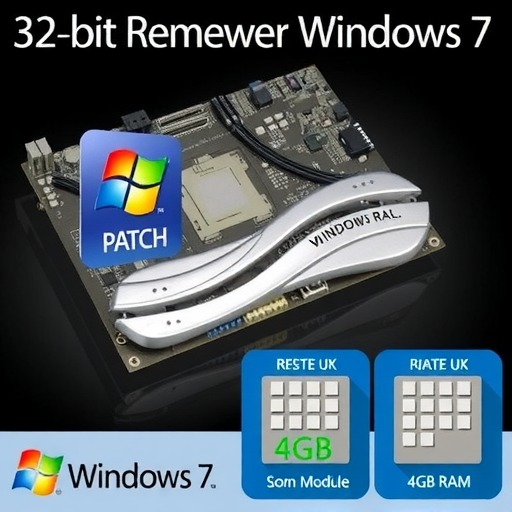 windows 7 32位突破4g内存限制补丁让你的4G内存完全发挥出来(图1) windows 7 32位突破4g内存限制补丁让你的4G内存完全发挥出来(图1)