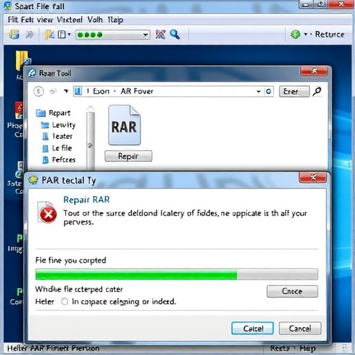 windows 7 64位系统RAR压缩文件损坏该怎么修复(图2) windows 7 64位系统RAR压缩文件损坏该怎么修复(图2)