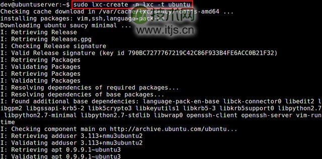 如何在Ubuntu上创建及管理LXC容器(图4)