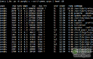 10个重要的Linux ps命令实战(图18) 组合 ps 和 watch