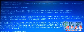 Windows 7系统蓝屏提示错误代码0x000000ed怎么办