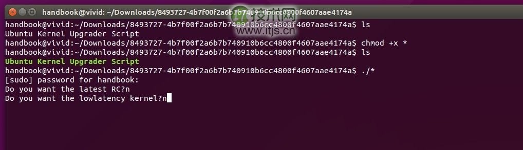 使用脚本便捷地在 Ubuntu 中安装最新 Linux 内核(图3) 使用脚本便捷地在 Ubuntu 中安装最新 Linux 内核