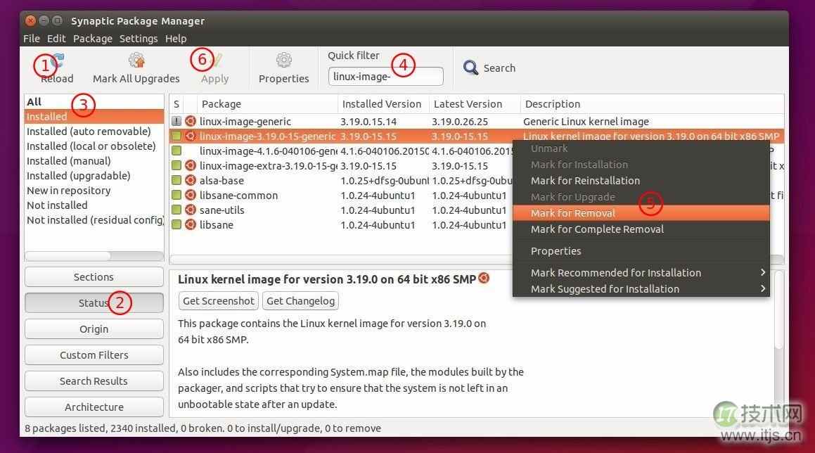 使用脚本便捷地在 Ubuntu 中安装最新 Linux 内核(图5) 使用脚本便捷地在 Ubuntu 中安装最新 Linux 内核