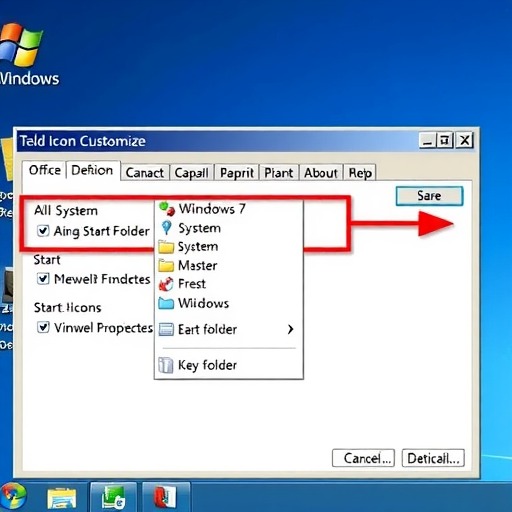 windows 7如何更改图标 windows 7系统中更改文件夹(系统、开始)(图1) windows 7如何更改图标 windows 7系统中更改文件夹(系统、开始)(图1)