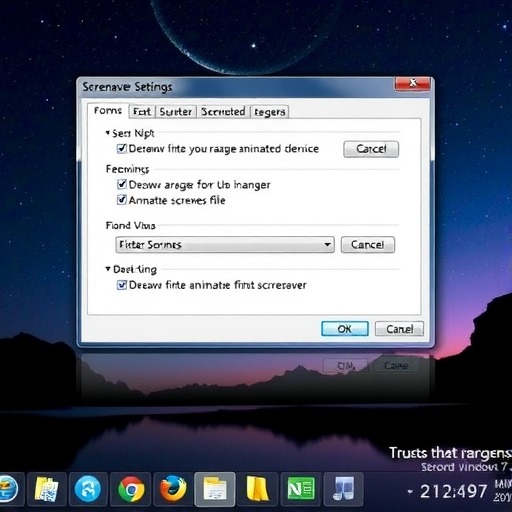 windows 7小技巧:如何设置屏保变梦幻桌面(图1) windows 7小技巧:如何设置屏保变梦幻桌面(图1)