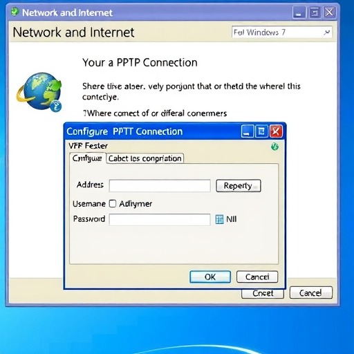 Windows7如何设置PPTP登录账户教程(图5) Windows7如何设置PPTP登录账户教程(图5)
