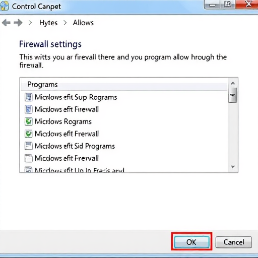 Windows7系统设置允许程序或功能通过防火墙的方法（图文教程）(图4)