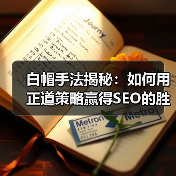 白帽手法揭秘：如何用正道策略赢得SEO的胜利（图3）