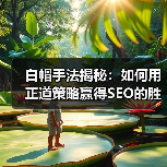 白帽手法揭秘：如何用正道策略赢得SEO的胜利（图1）