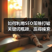 如何利用SEO策略打破关键词瓶颈，赢得搜索排名之王（图1）