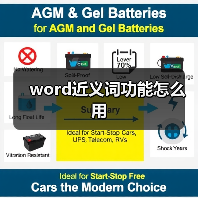word近义词功能怎么用(图1) word近义词功能怎么用(图1)