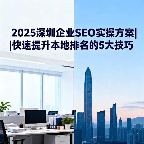 深圳企业本地排名怎么冲到前3？关键竟藏在这5招里