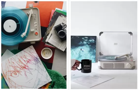 年轻人的第一台黑胶唱机，竟然把专业体验藏进了一体式设计(图1)