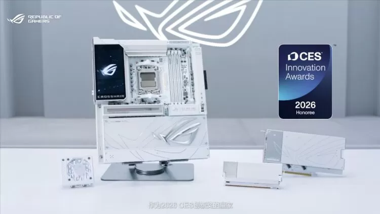 没想到，ROG在20周年发布会上，竟把主板做成了这样(图3)